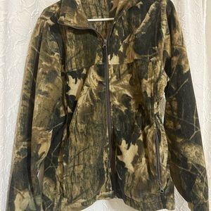 Boys Camo Columbia Fleece Jacket size 18/20